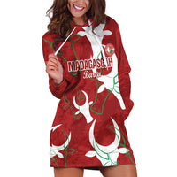 Custom Madagascar Football Hoodie Dress Alefa Barea