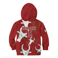 Custom Madagascar Football Kid Hoodie Alefa Barea