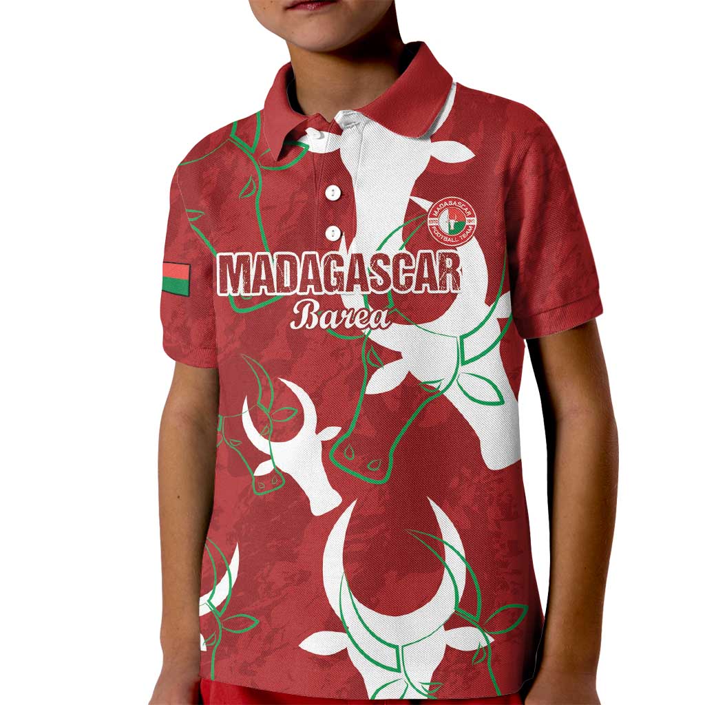 Custom Madagascar Football Kid Polo Shirt Alefa Barea