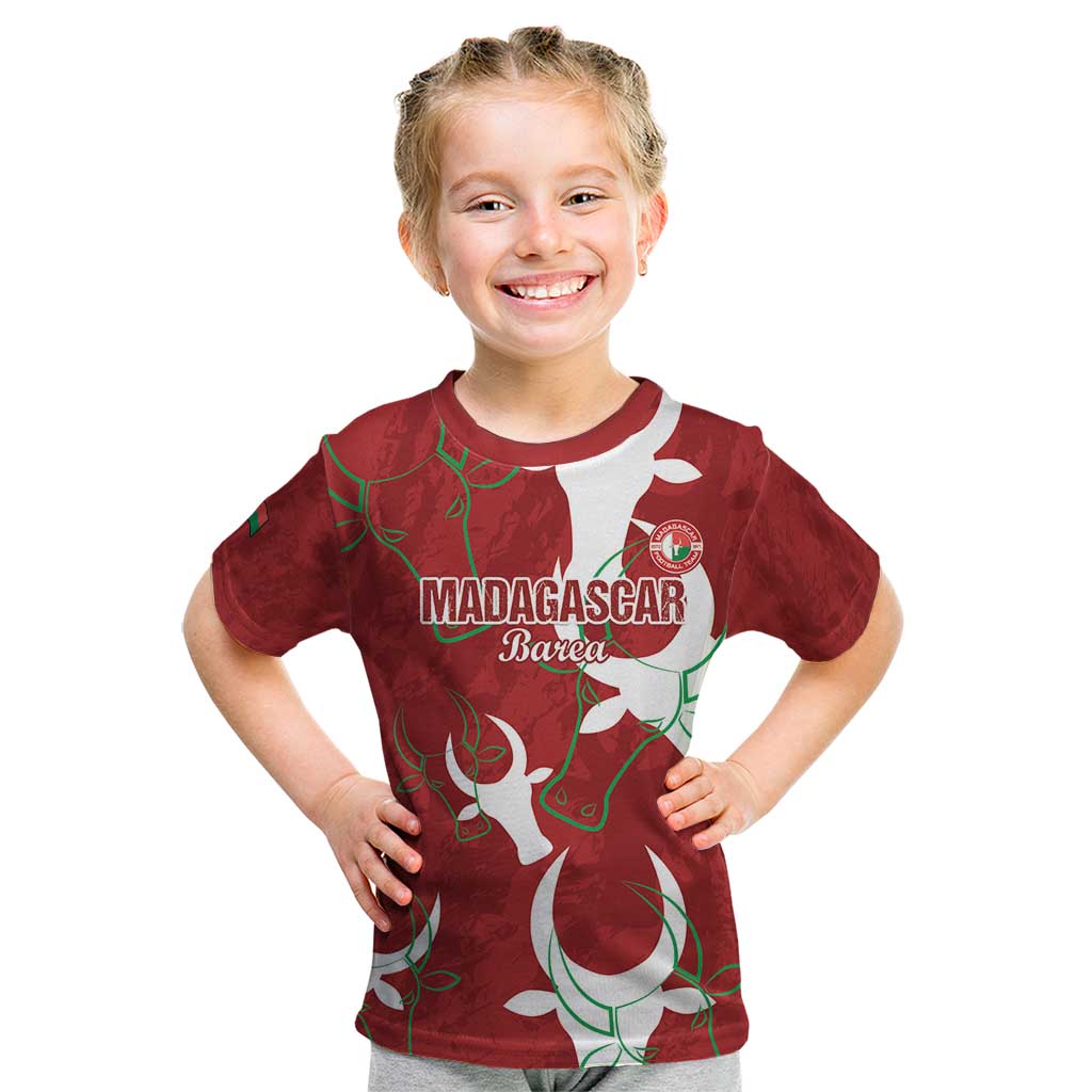 Custom Madagascar Football Kid T Shirt Alefa Barea