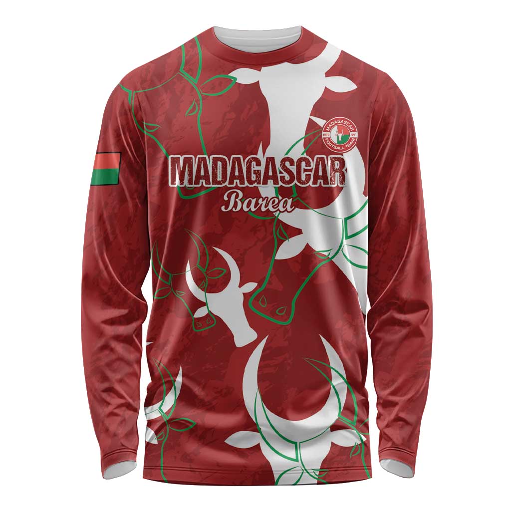 Custom Madagascar Football Long Sleeve Shirt Alefa Barea