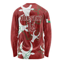 Custom Madagascar Football Long Sleeve Shirt Alefa Barea