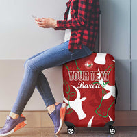 Custom Madagascar Football Luggage Cover Alefa Barea