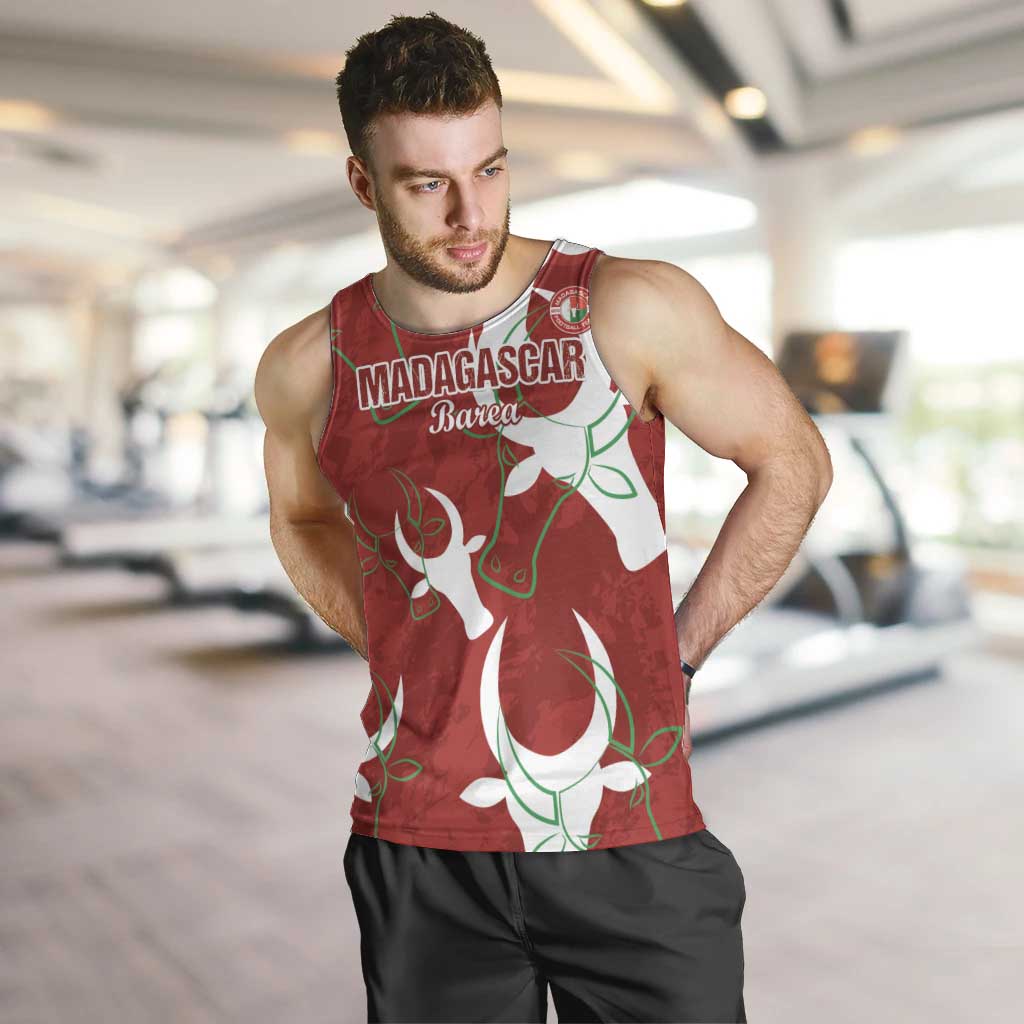 Custom Madagascar Football Men Tank Top Alefa Barea