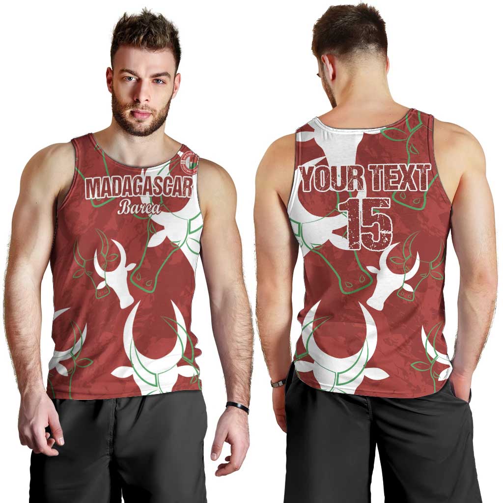 Custom Madagascar Football Men Tank Top Alefa Barea