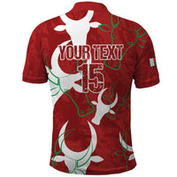 Custom Madagascar Football Polo Shirt Alefa Barea
