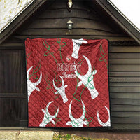 Custom Madagascar Football Quilt Alefa Barea