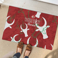 Custom Madagascar Football Rubber Doormat Alefa Barea