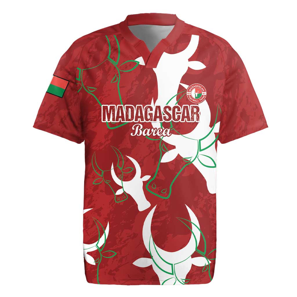 Custom Madagascar Football Rugby Jersey Alefa Barea
