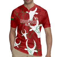 Custom Madagascar Football Rugby Jersey Alefa Barea