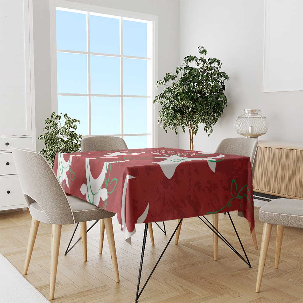 Custom Madagascar Football Tablecloth Alefa Barea