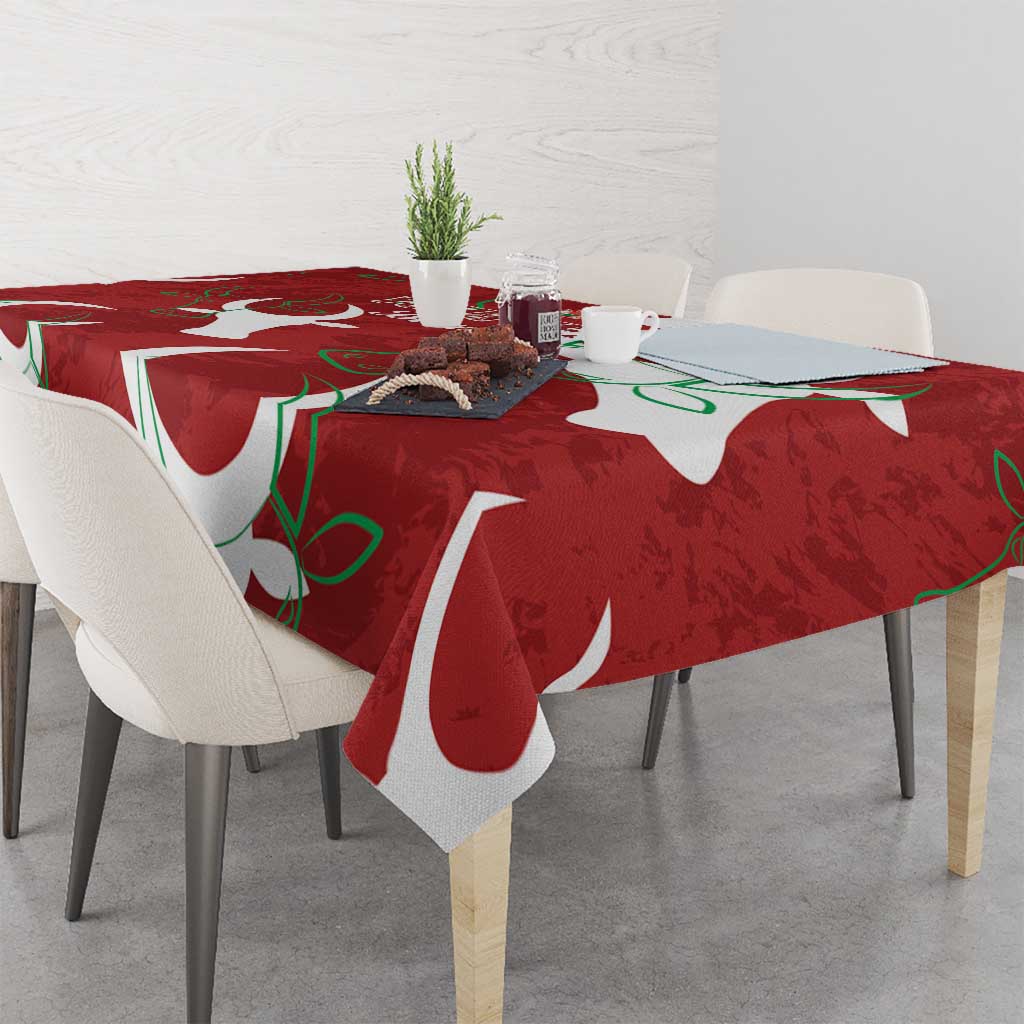 Custom Madagascar Football Tablecloth Alefa Barea