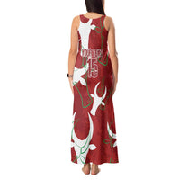 Custom Madagascar Football Tank Maxi Dress Alefa Barea