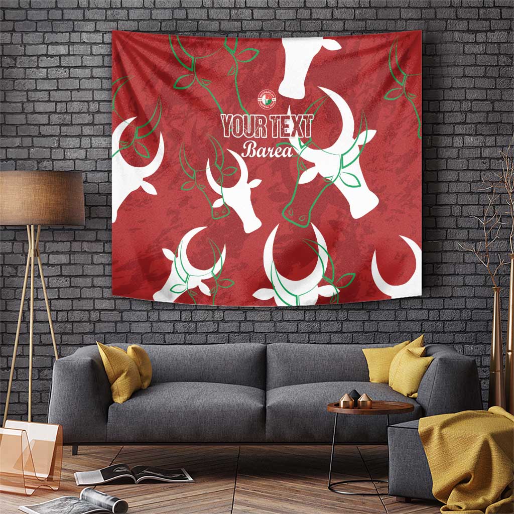 Custom Madagascar Football Tapestry Alefa Barea
