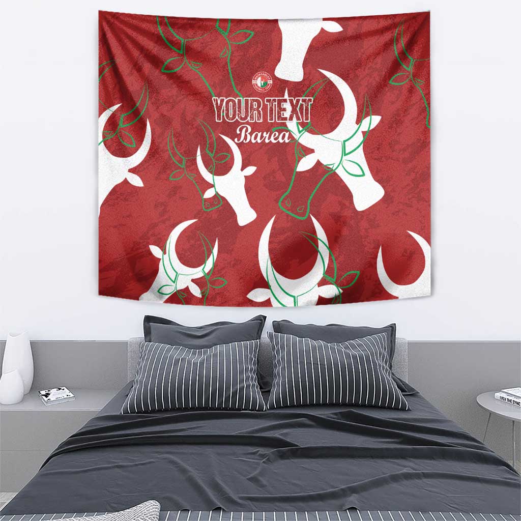 Custom Madagascar Football Tapestry Alefa Barea