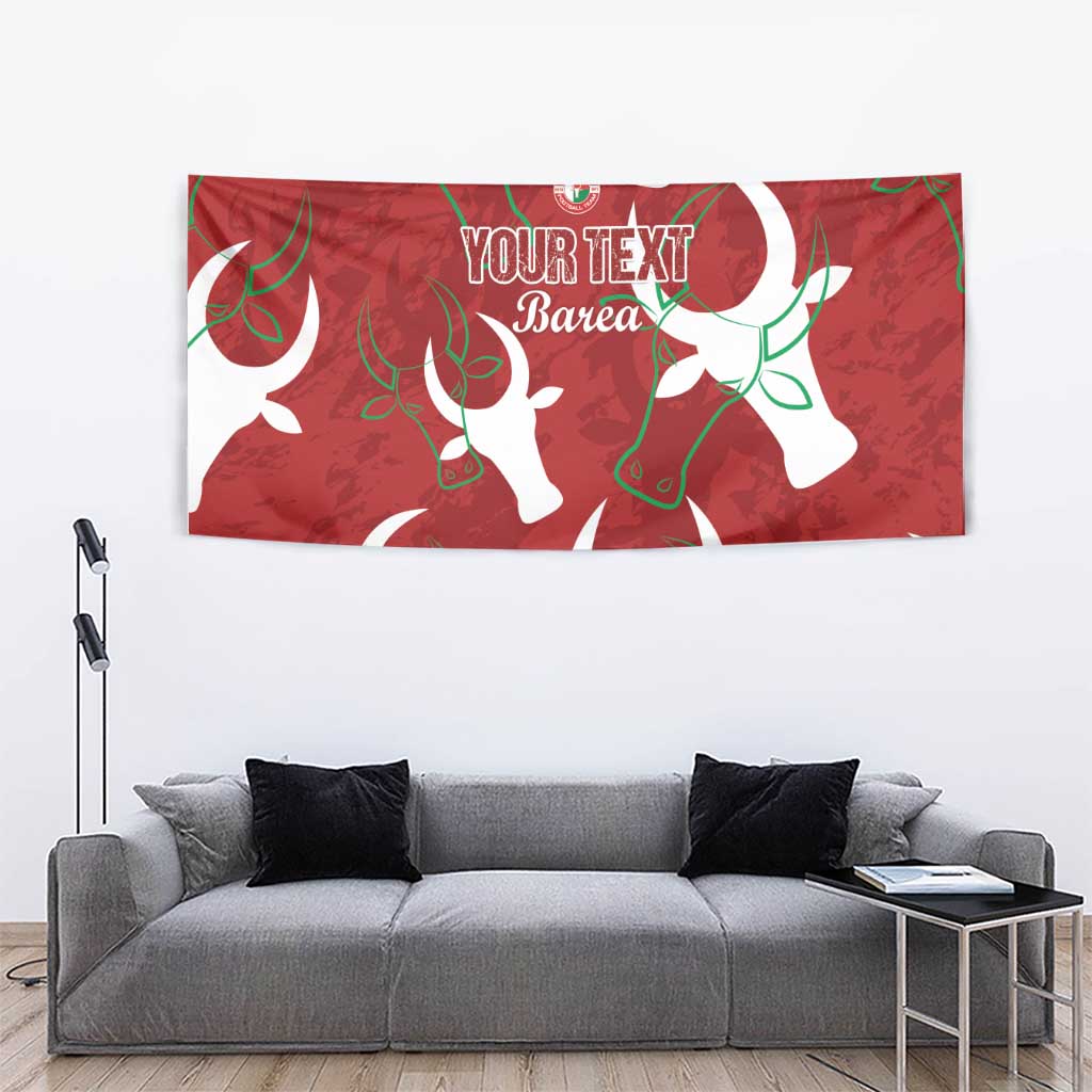 Custom Madagascar Football Tapestry Alefa Barea