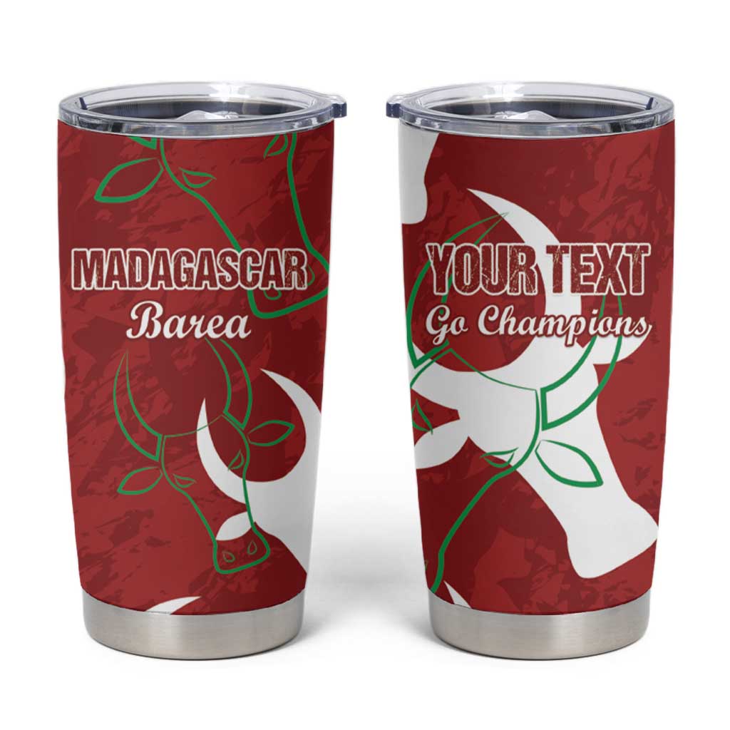 Custom Madagascar Football Tumbler Cup Alefa Barea