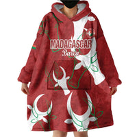 Custom Madagascar Football Wearable Blanket Hoodie Alefa Barea