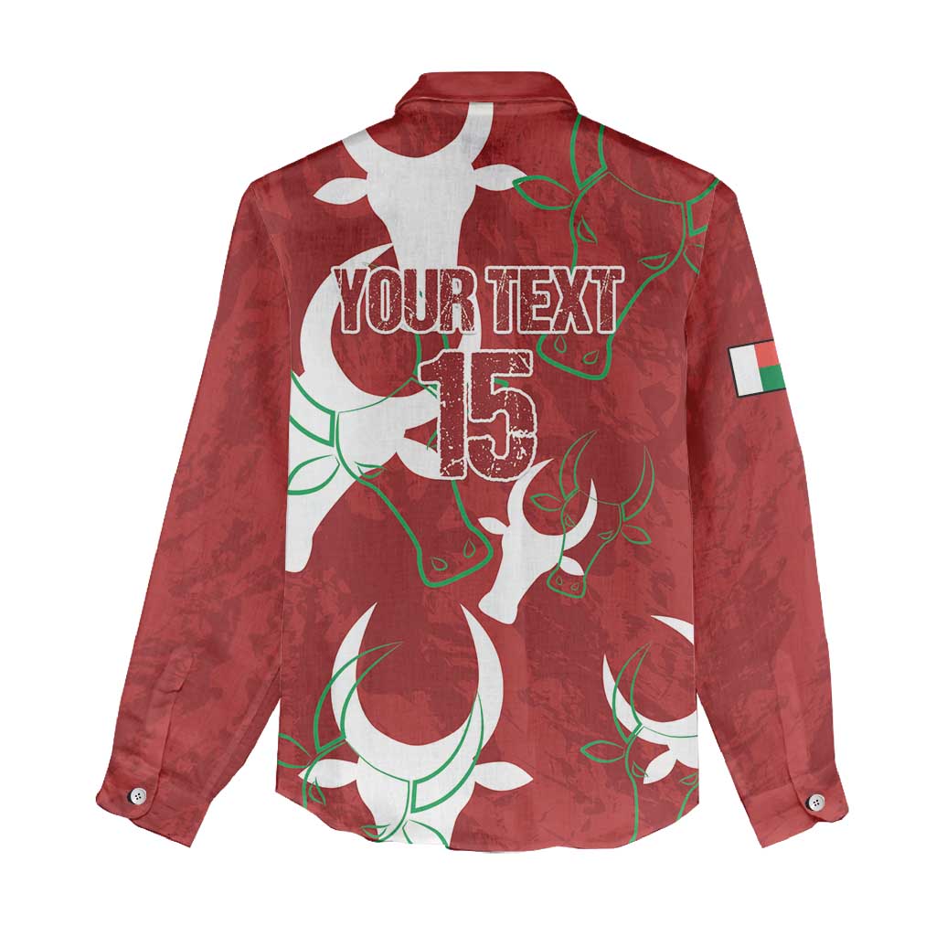 Custom Madagascar Football Women Casual Shirt Alefa Barea