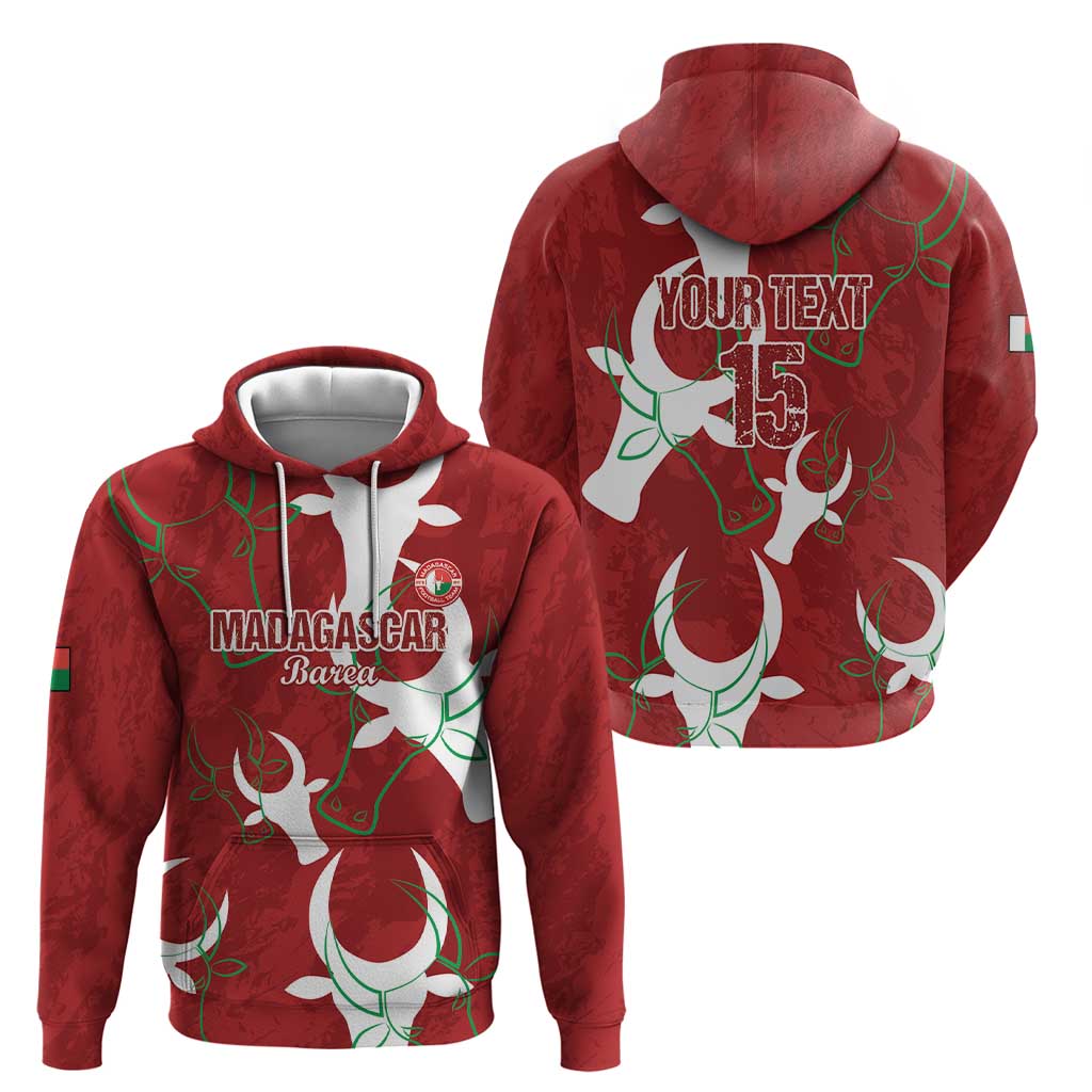 Custom Madagascar Football Zip Hoodie Alefa Barea