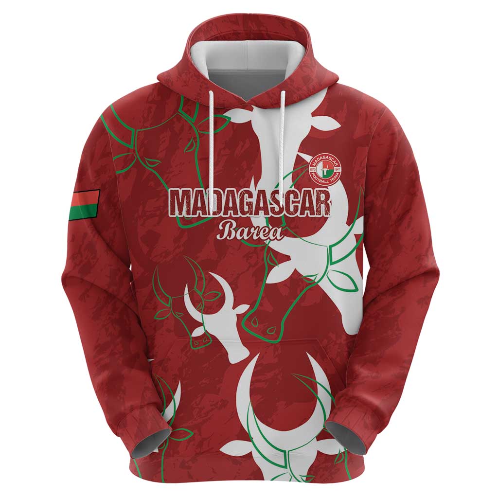 Custom Madagascar Football Zip Hoodie Alefa Barea
