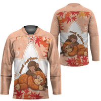 Cute Punch Monkey Hockey Jersey Small But Bravo