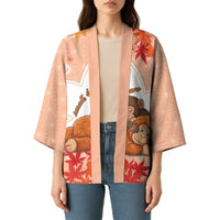 Cute Punch Monkey Kimono Small But Bravo