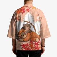 Cute Punch Monkey Kimono Small But Bravo