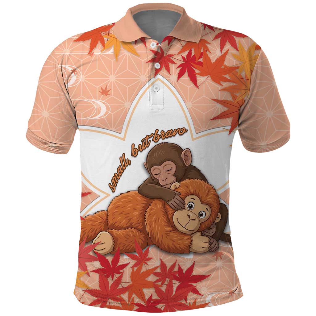 Cute Punch Monkey Polo Shirt Small But Bravo