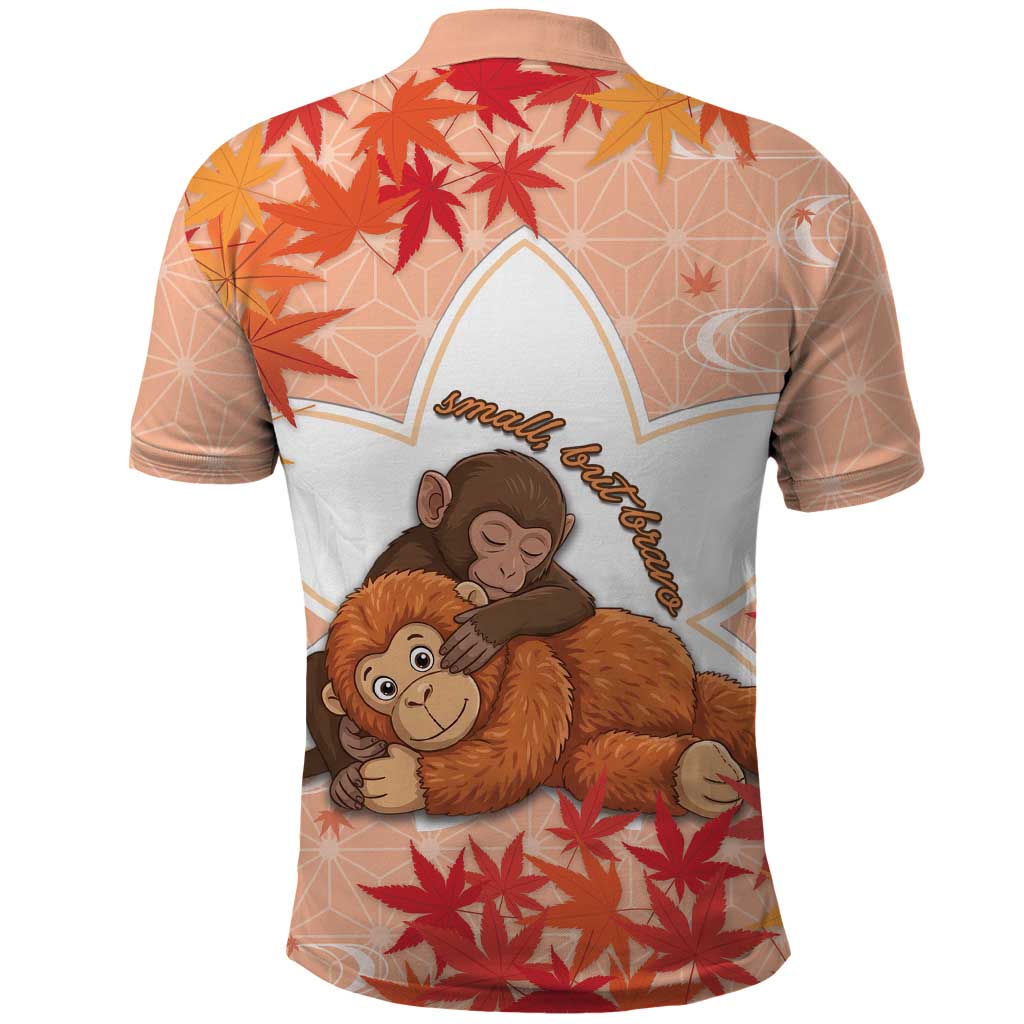 Cute Punch Monkey Polo Shirt Small But Bravo