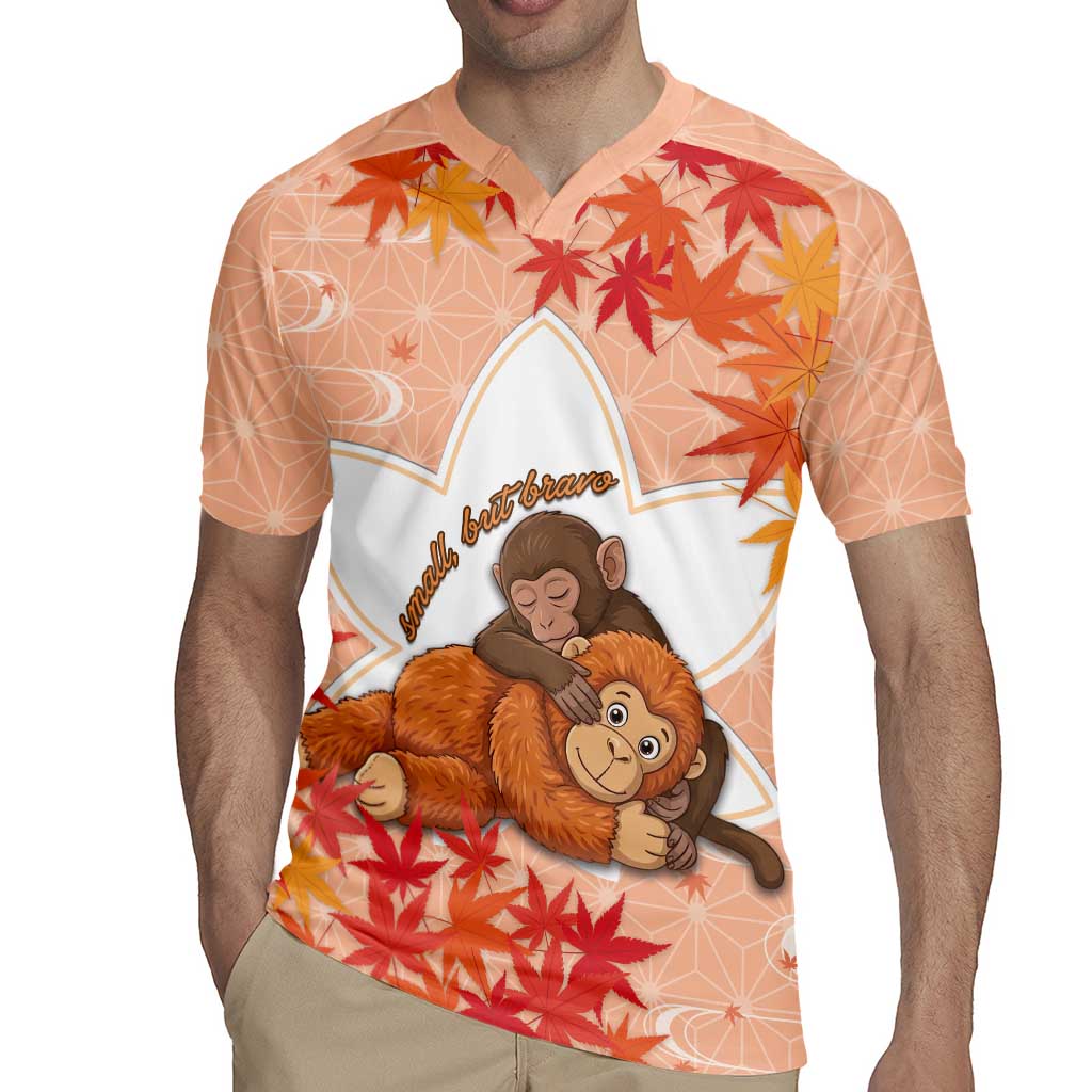 Cute Punch Monkey Rugby Jersey Small But Bravo