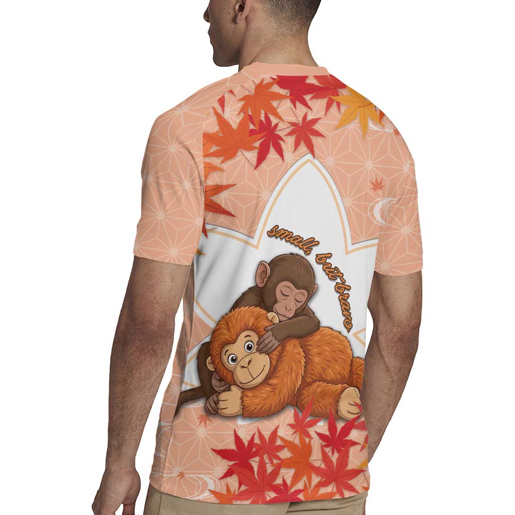 Cute Punch Monkey Rugby Jersey Small But Bravo