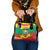 Benin National Day Shoulder Handbag Coat Of Arms Yellow Allamanda