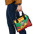 Benin National Day Shoulder Handbag Coat Of Arms Yellow Allamanda