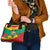 Benin National Day Shoulder Handbag Coat Of Arms Yellow Allamanda