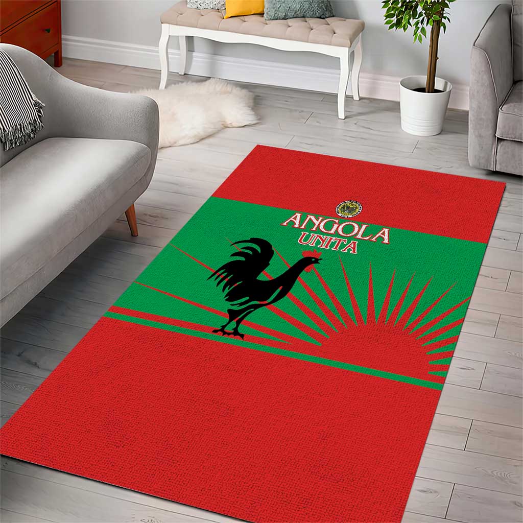 UNITA Angola Area Rug Party Flag Style