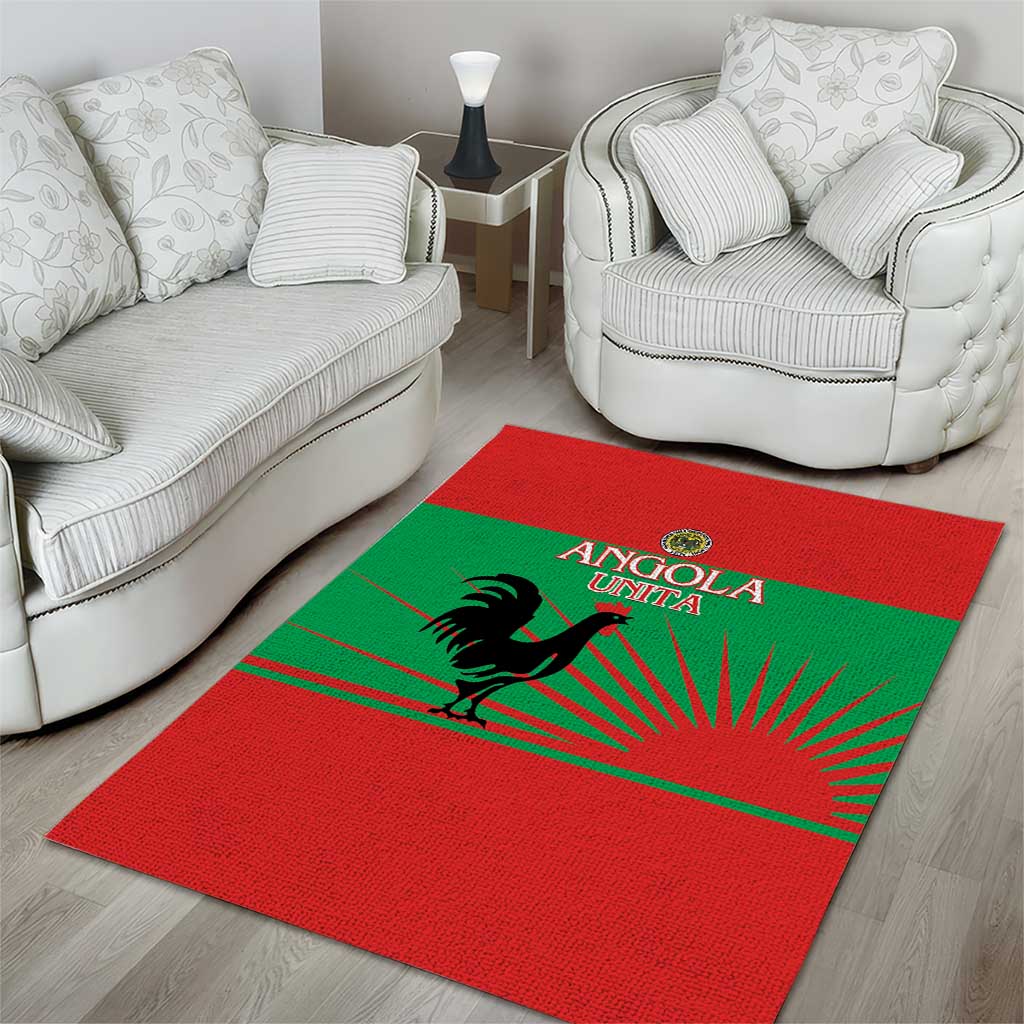 UNITA Angola Area Rug Party Flag Style
