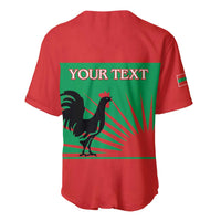 Personalised UNITA Angola Baseball Jersey Party Flag Style