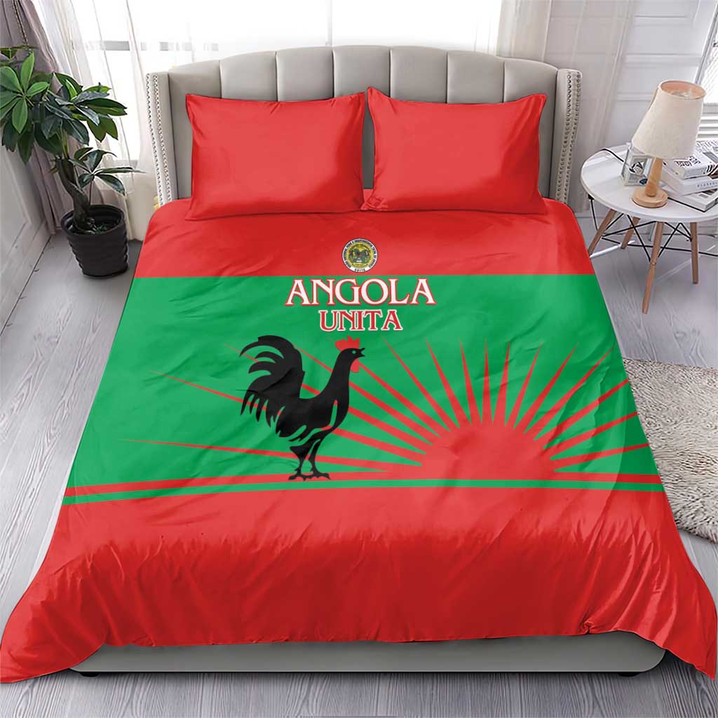 UNITA Angola Bedding Set Party Flag Style