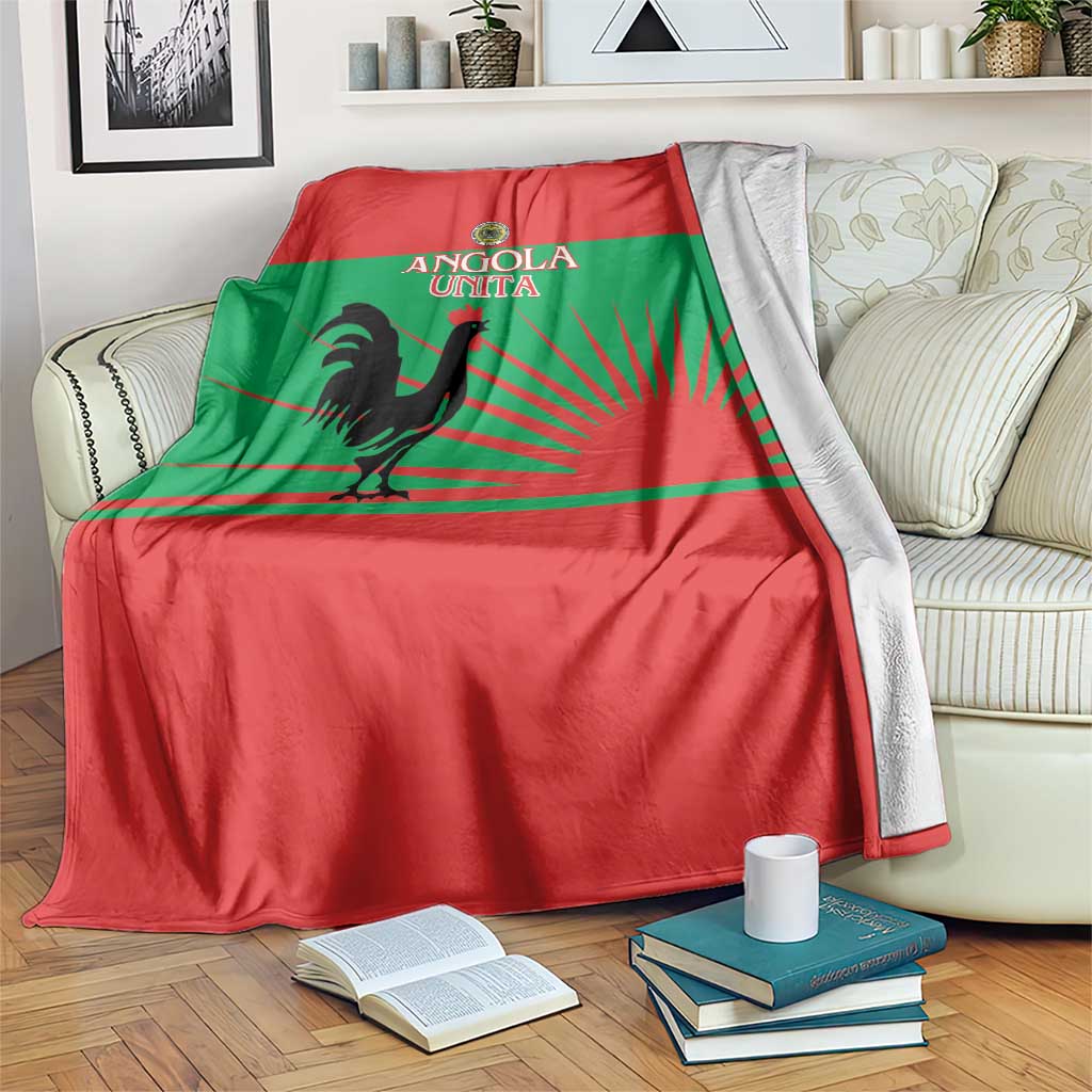 UNITA Angola Blanket Party Flag Style