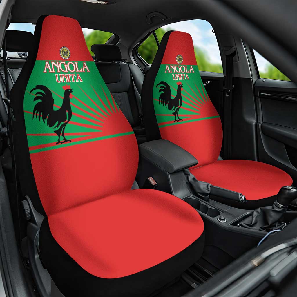 UNITA Angola Car Seat Cover Party Flag Style