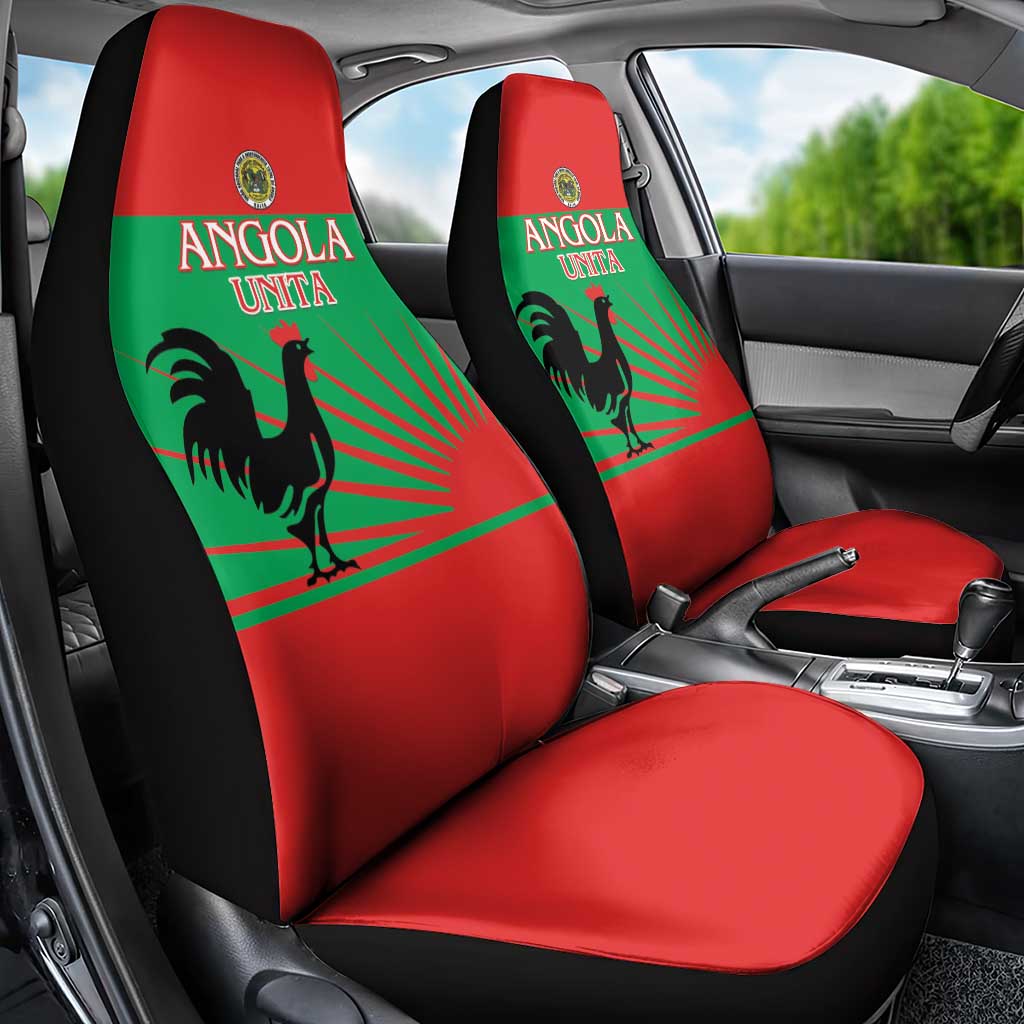 UNITA Angola Car Seat Cover Party Flag Style