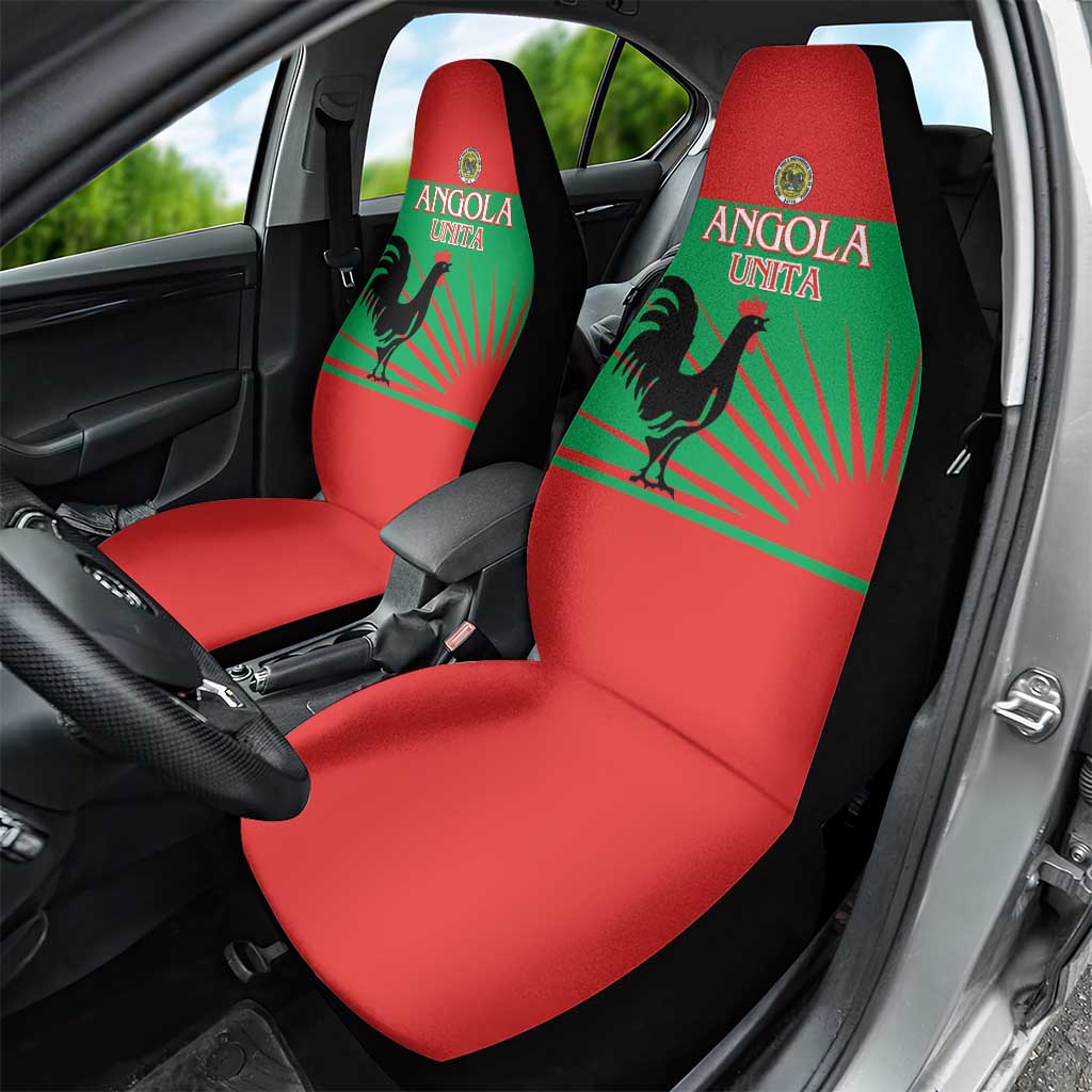 UNITA Angola Car Seat Cover Party Flag Style