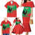 Personalised UNITA Angola Family Matching Mermaid Dress and Hawaiian Shirt Party Flag Style
