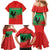 Personalised UNITA Angola Family Matching Mermaid Dress and Hawaiian Shirt Party Flag Style
