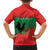 Personalised UNITA Angola Family Matching Off Shoulder Short Dress and Hawaiian Shirt Party Flag Style