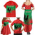 Personalised UNITA Angola Family Matching Summer Maxi Dress and Hawaiian Shirt Party Flag Style