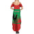 Personalised UNITA Angola Family Matching Summer Maxi Dress and Hawaiian Shirt Party Flag Style