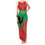 Personalised UNITA Angola Family Matching Tank Maxi Dress and Hawaiian Shirt Party Flag Style