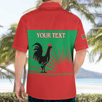 Personalised UNITA Angola Hawaiian Shirt Party Flag Style